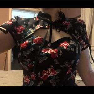 Hell Bunny adorable vintage style top size large